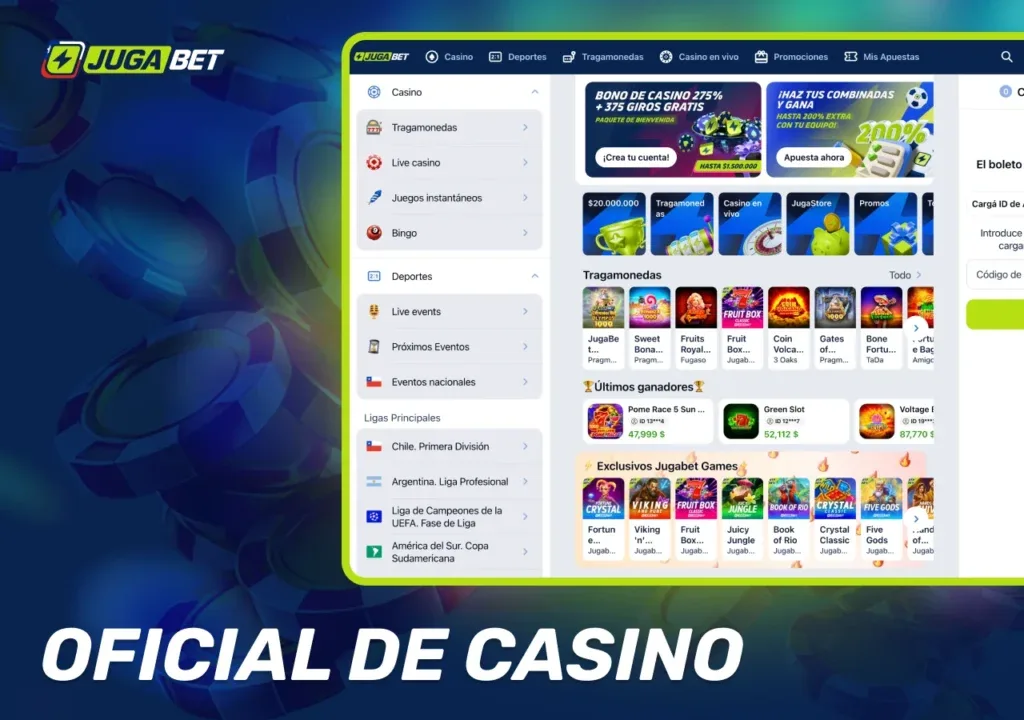 Selección del bono de bienvenida durante el registro en JugaBet